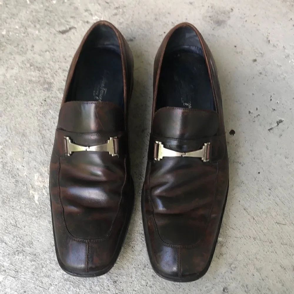 Ferragamo slip ons